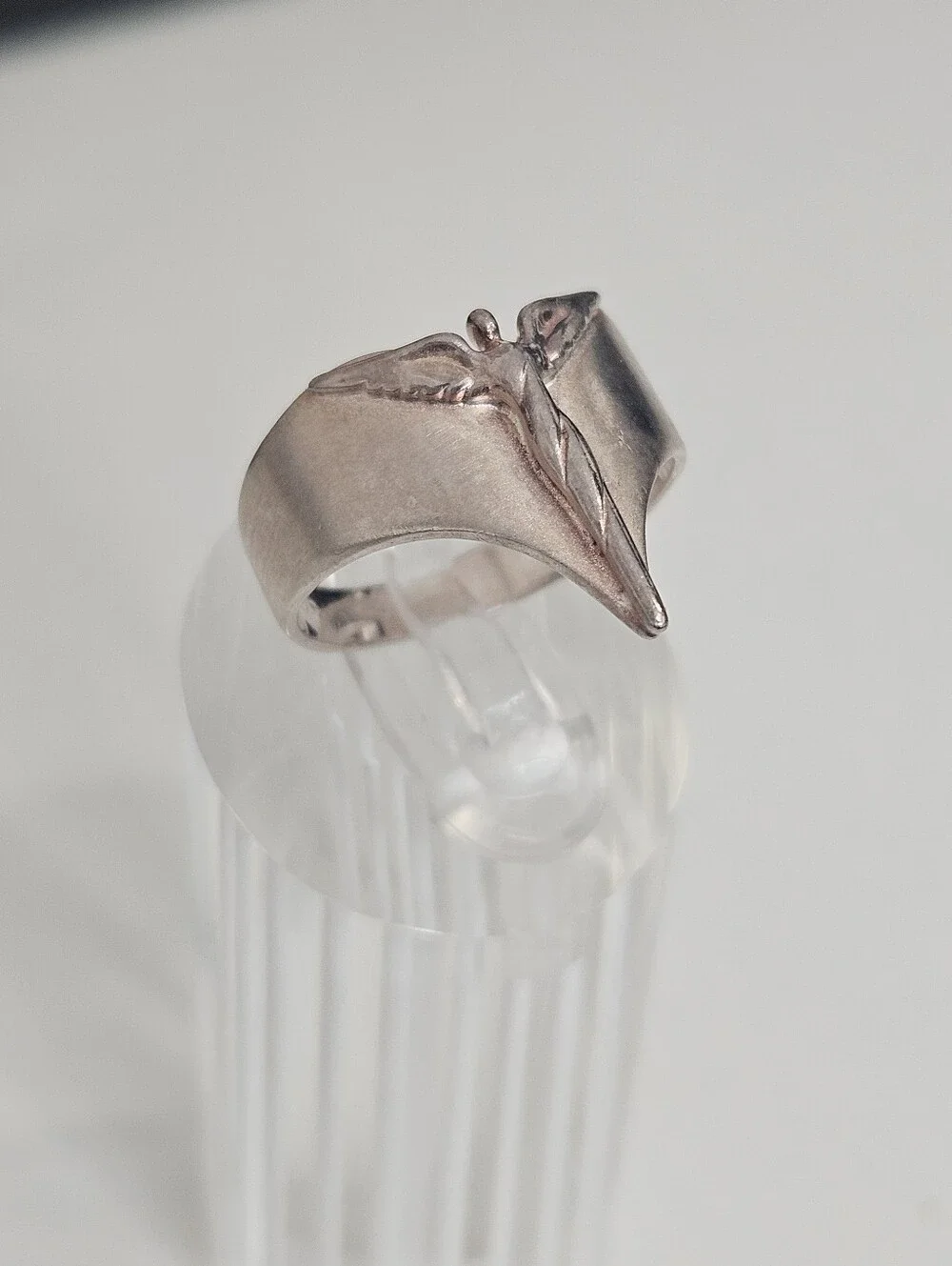 925 Lavaggi Angel Sterling Silver Ring Size 8 US